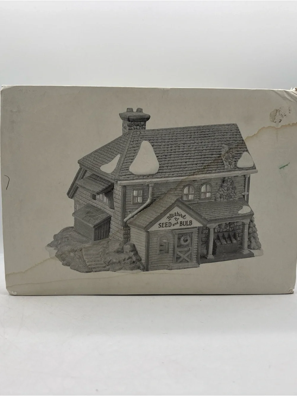 Department 56 1992 Vintage HVC New England Village‎ Bluebird Seed & Bulb 5642-1